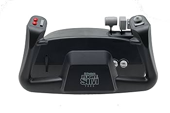 CH Products Flight Sim Yoke USB (200-615) Black : Amazon.sg